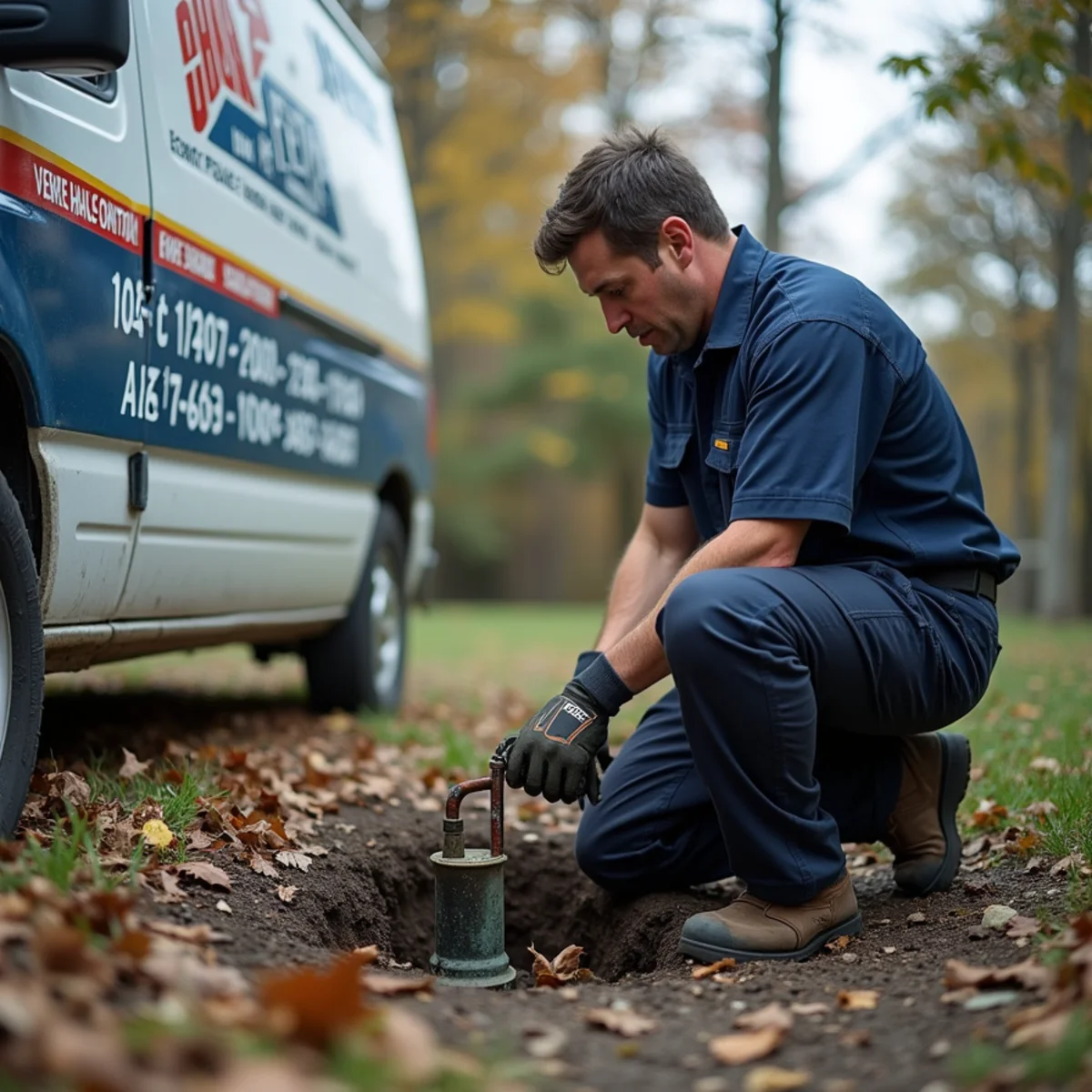Cesspool service and inspection at a Suffolk County home
